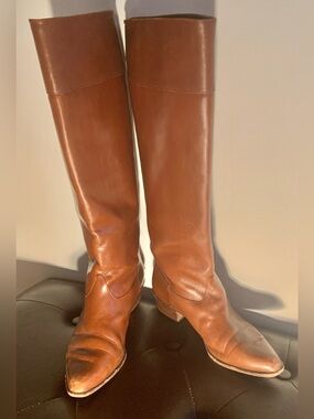 Andrew Geller Leather Boots